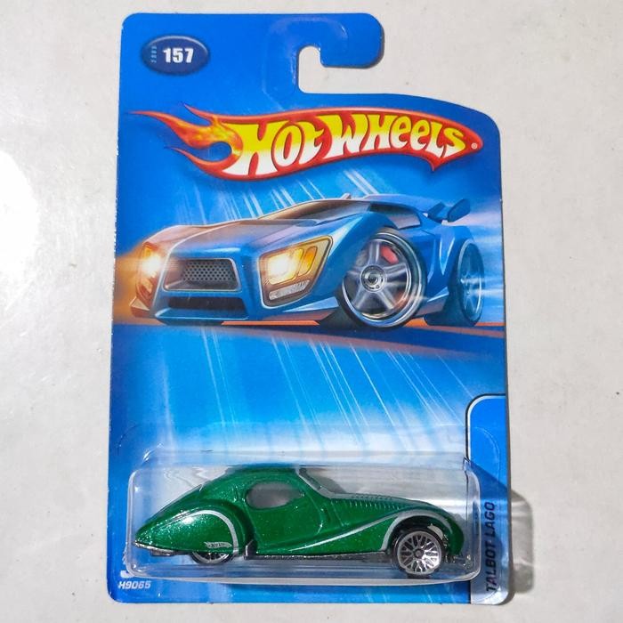 Pilihan- Hw Hot Wheels Talbot Lago Hijau 2005 Blister Minus