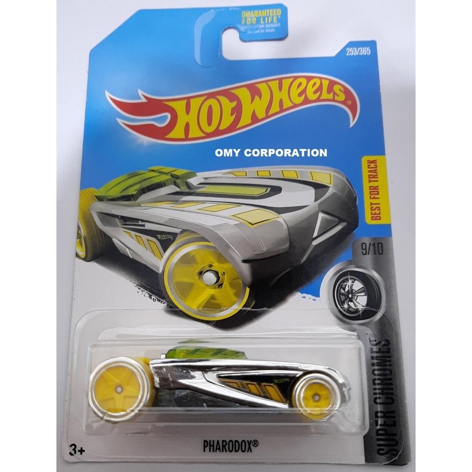 Pilihan- Hot Wheels Hotwheels Pharodox Super Chromes Chrome Silver Pharadox Oke