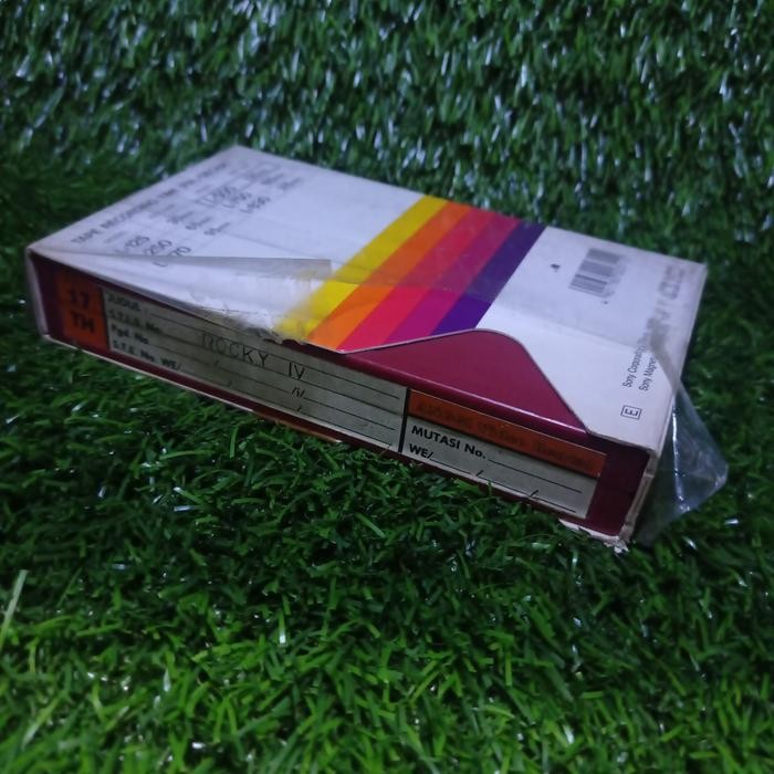 Video Cassette Beta Rocky Iv Kaset Video 2Nd