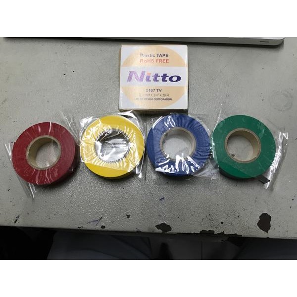 isolasi nitto warna warni