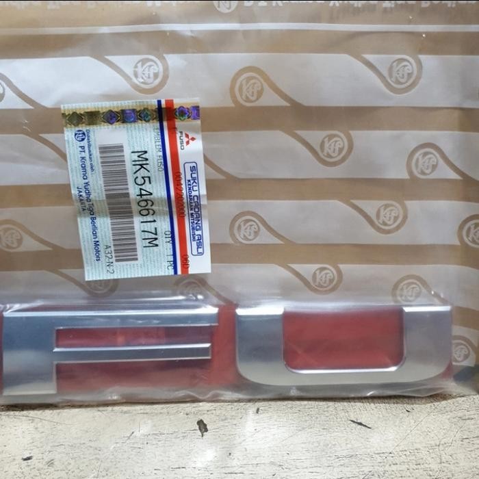 OJ Emblem FUSO Mitsubishi Canter HDX Genuine Part