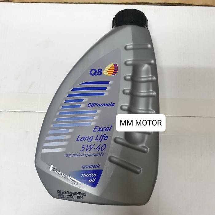 Terbaru Q8 Formula Excel Long Life 5W 40