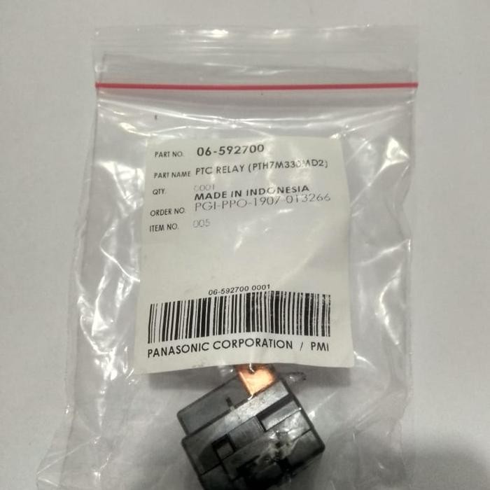 RELAY PTC KULKAS PANASONIC ( 2 PIN SOKET )