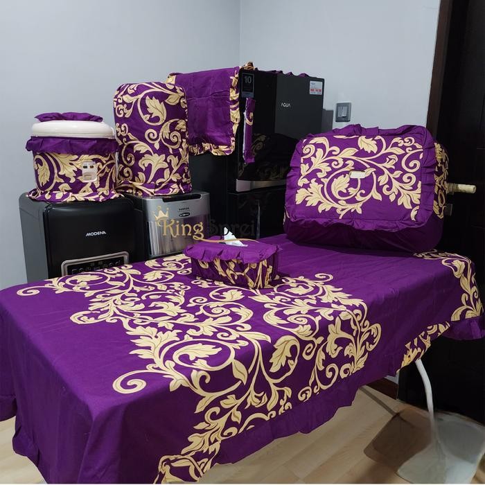 SET TAPLAK MEJA MAKAN KITCHENSET SARUNG TUDUNG SAJI GROSIR HALUS