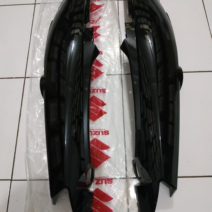 Cover Body Samping Shogun 125 Nr Shogun Fl125 Shogun Rr Hitam Sepasang