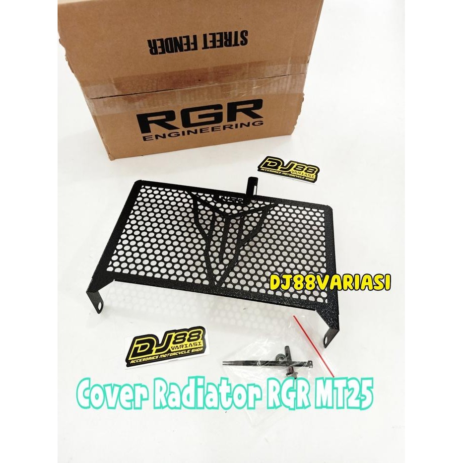 Cover Radiator Mt25 Rgr Tutup Radiator Yamaha Mt25 Pelindung Radiator