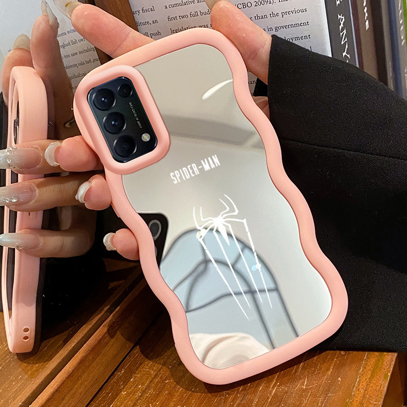 Casing Untuk OPPO Reno 5 4G Reno 5 5G Reno 5K 5G Find X3 Lite Case Casing HP Pola bekas kaki dan lab