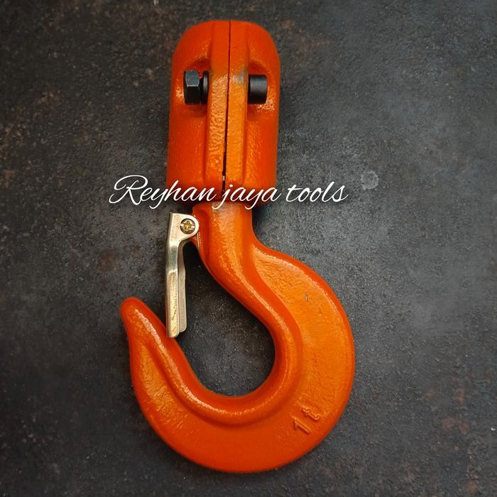 HOOK BAWAH CHAIN BLOCK HOIST 1 TON.2 TON.3 TON.5 TON RANTAI 1 JALUR