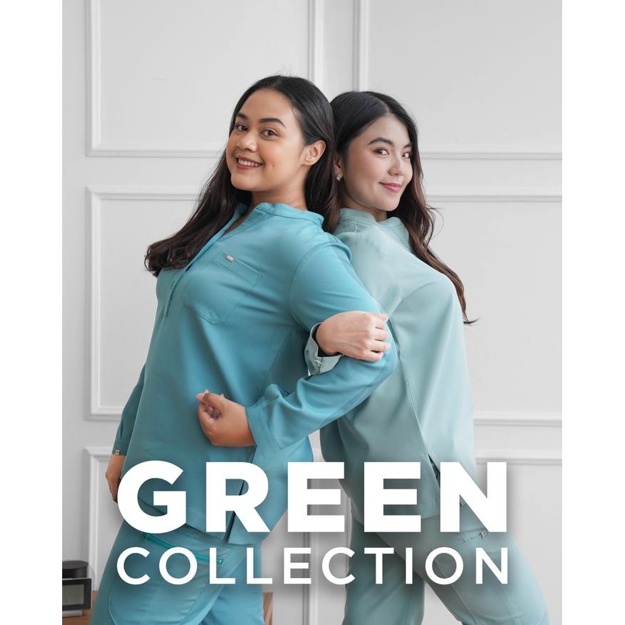 SCRB - Medical Scrubs / Baju Jaga - Green Collection