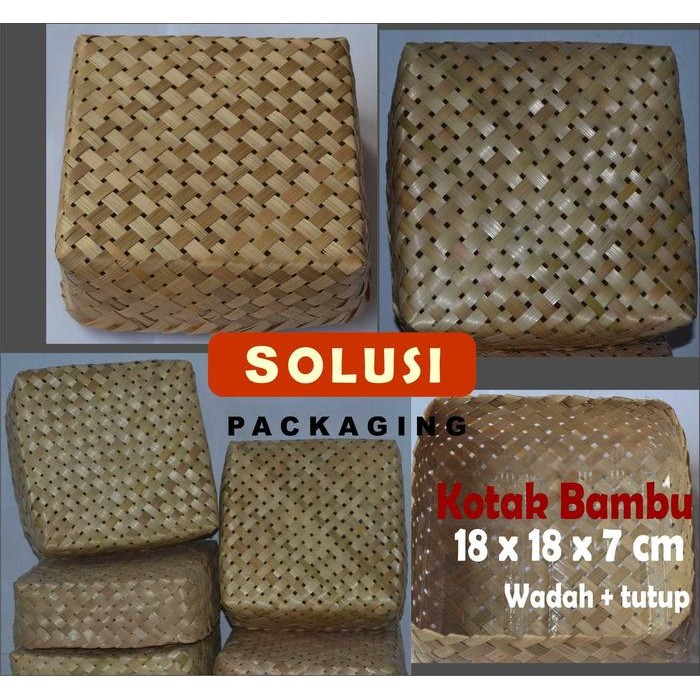 KOTAK BAMBU SPESIAL / BESEK BAMBU / KOTAK NASI DARI BAMBU