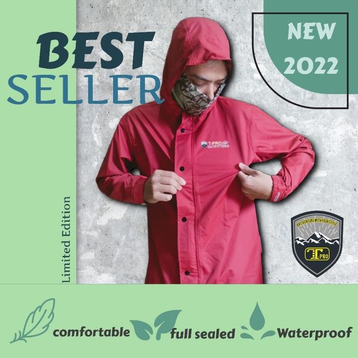 Raincoat Outdoor T-Pro Jas Hujan setelan jaket celana waterproof