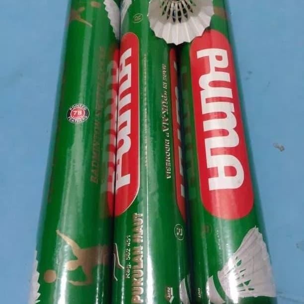 fb17- Shuttle Cock Puma Hijau - Shuttlecock Puma Hijau