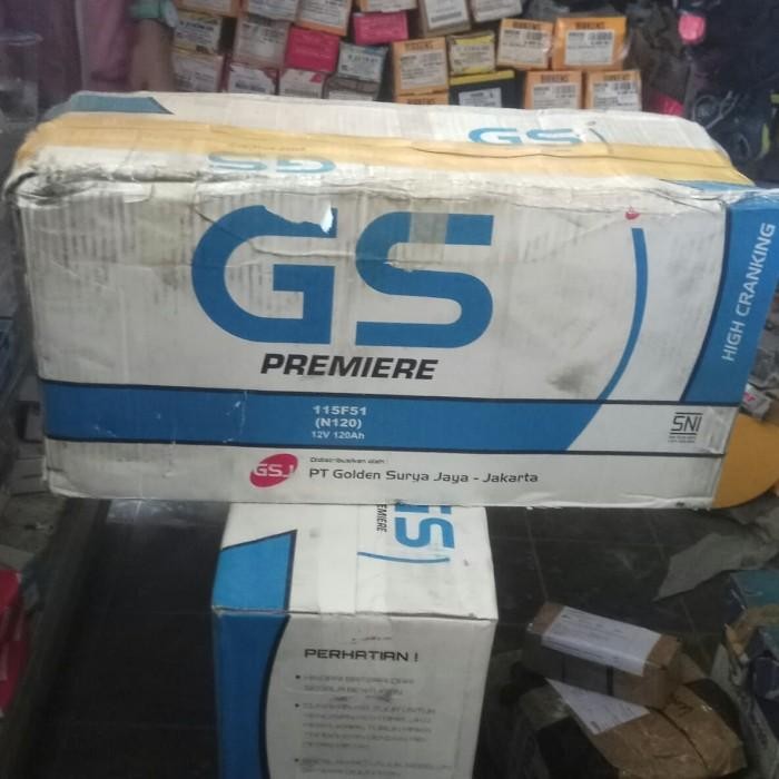 Aki GS N120 12V 120AH/Amper GS Premiere