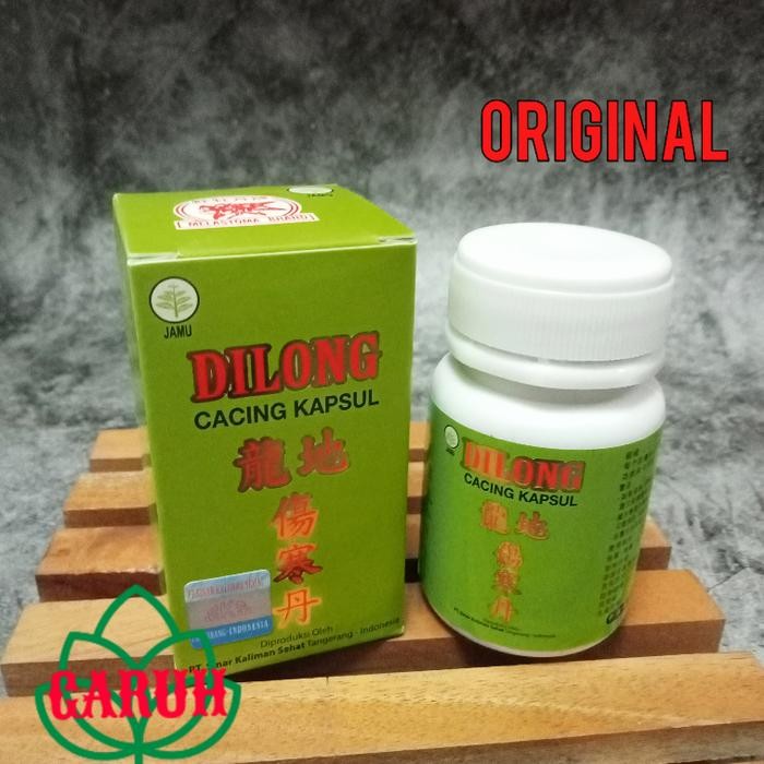 DILONG cacing kapsul obat cacing obat typus obat meredakan demam