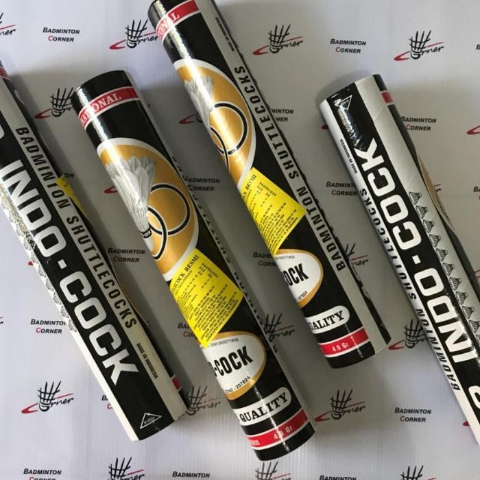 Shuttlekock Indo kock Hitam Original Kok Bulutangkis Indo Kock