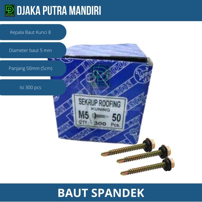 :<:<:<:<] Baut Spandek - Drilling Sekrup Panjang 5 cm