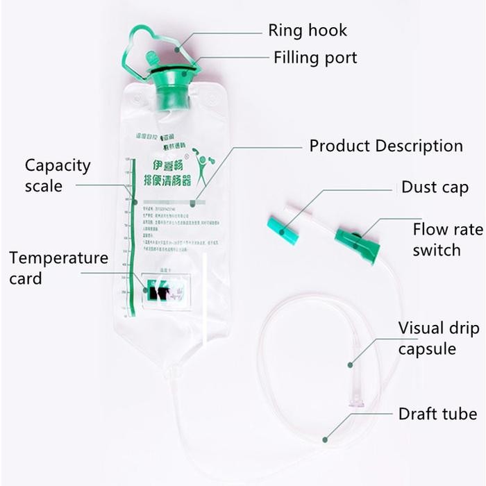Enema Set / Cleansing Enema Set / Enema Kit Reusable Cleansing Detox