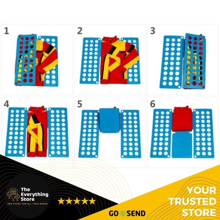 Pelipat Baju Mudah - Pelipat Baju Cepat- Alat Pelipat Baju