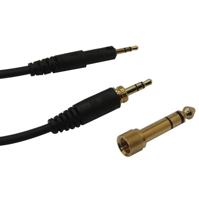 ATH-M50x M40x M60x M77x Sennheiser HD518 Cable Adapter Kabel Audio