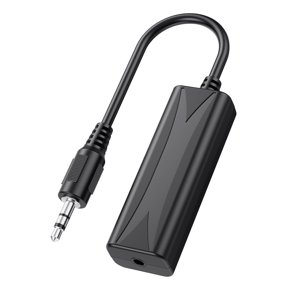 Anti-interference Car 3.5mm Audio Cable Ground Loop Noise Isolator Cancelling FilterKiller Audio Ste