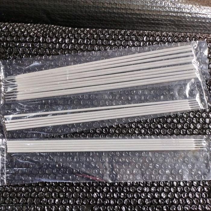 Spesial Kawat Las Aluminium 4043 2.5Mm Stick Electrode Listrik Eceran 0.5 Kg Terlariss 