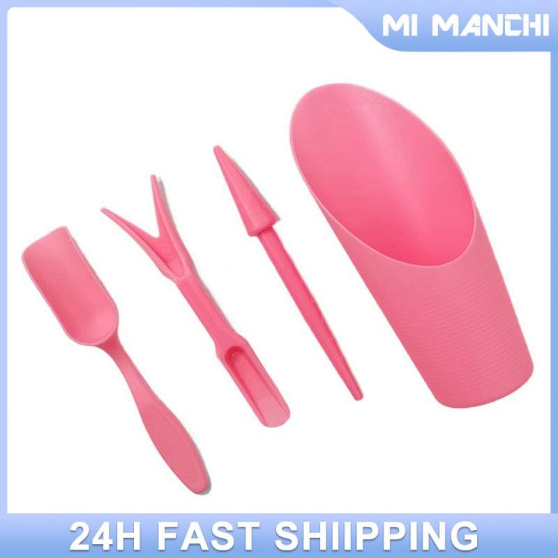 Bucket Shovel Tool Combination Diy Plastic Shovel Set Garden Planter Kit Garden Tool Set Potted Plan