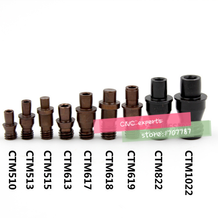 10PCS CTM510 CTM513 CTM515 CTM613 CTM617 CTM618 CTM619 CTM822 CTM1022 CNC lathe Tools Center pin Arb