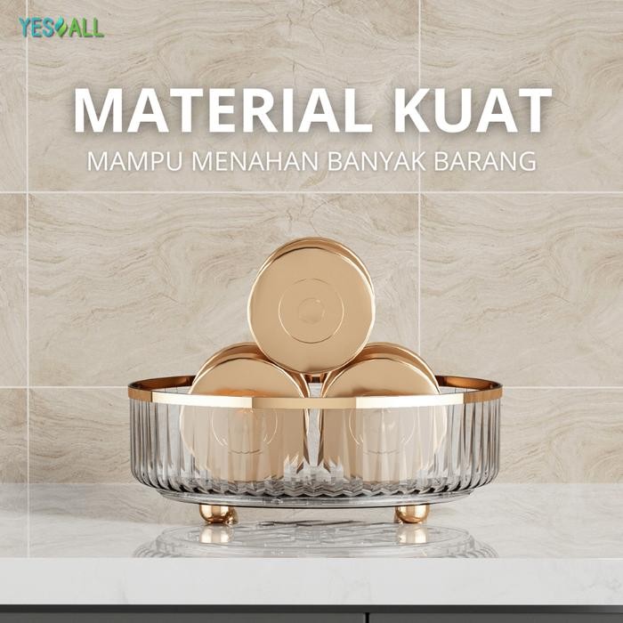 Yesall Rak Kosmetik Aesthetic /Tempat Make Up Aesthetic /Tray Aesthetic /Rak Skincare Aesthetic /Rak