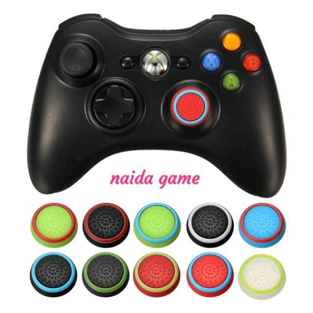 q6g5- Thumb Grips Fosmon 10Pcs Silicon Stick Ps2 Ps3 Ps4 Xbox 360 10Pcs