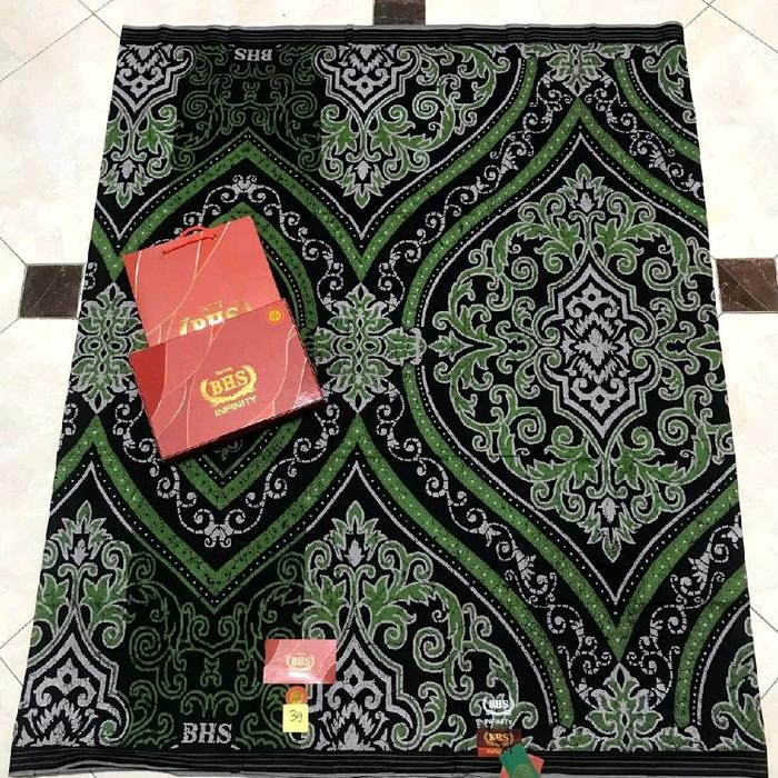 Prom0Besar- Sarung Bhs Invinity Cba Gold Sarung Batik Bhs Batik Sarung Bhs Infinity Batik