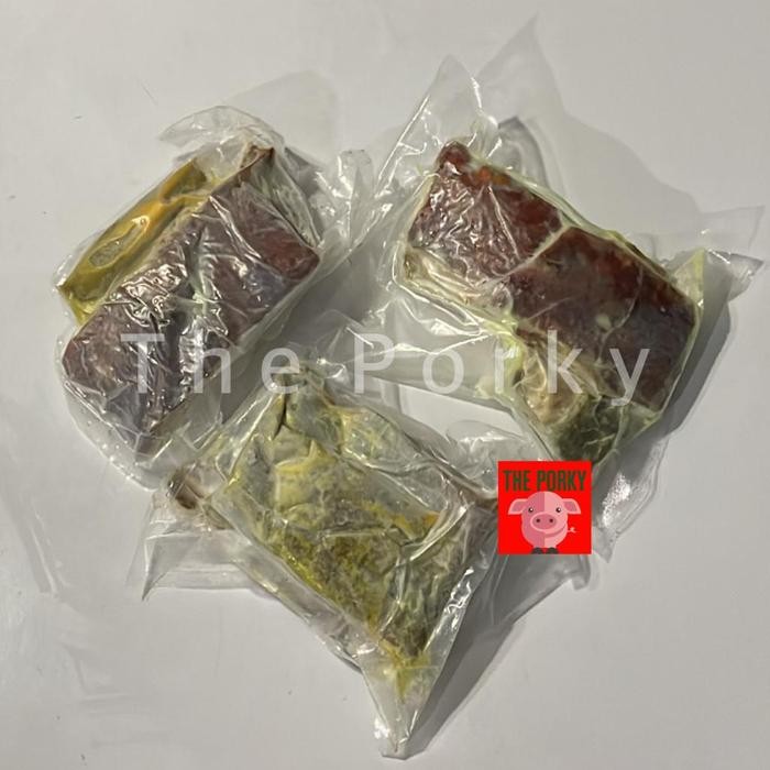 ge4i- Roasted Pork Belly Samsam Babi Guling Panggang Berbumbu-Bali @500Gram