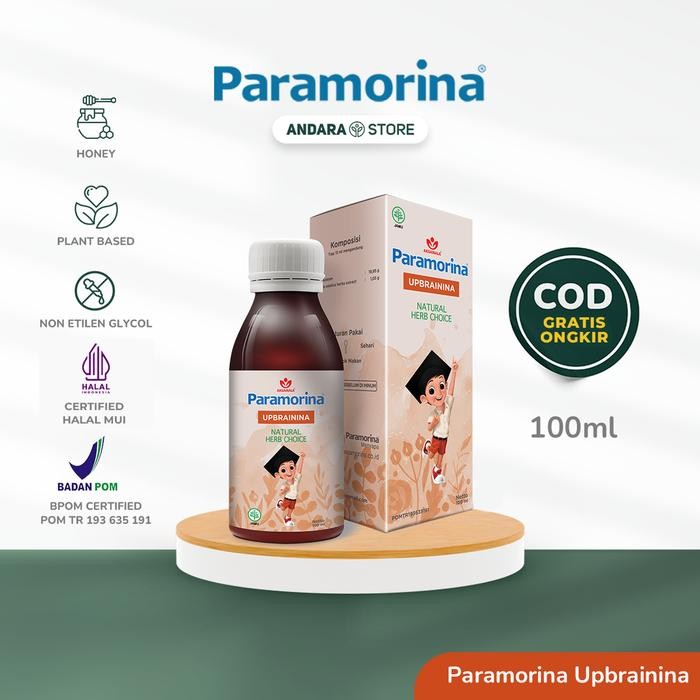 eoug- Paramorina Upbrainina - Madu Herbal Membantu Anak Cepat Bicara Dan Kecerdasan Usia 1