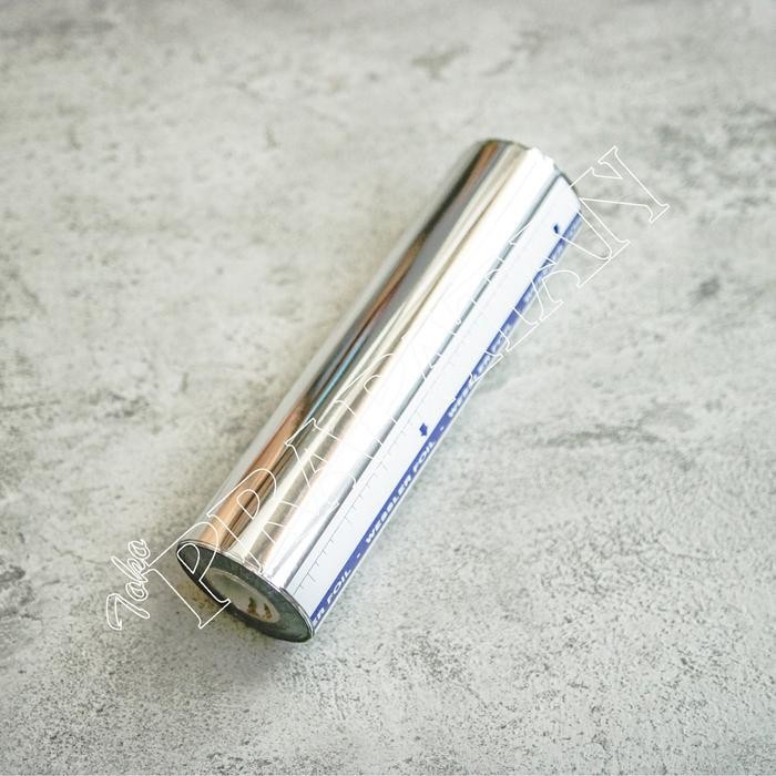 ktw6- Foil Silver Roll ( Prada Silver / Silver Prada) Besar