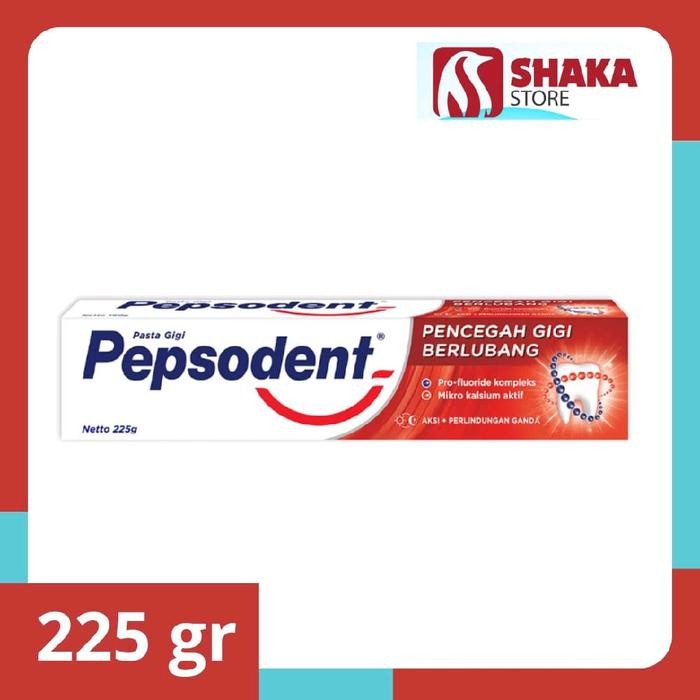 Pepsodent 225gr/Pepsodent Pasta gigi 225gr