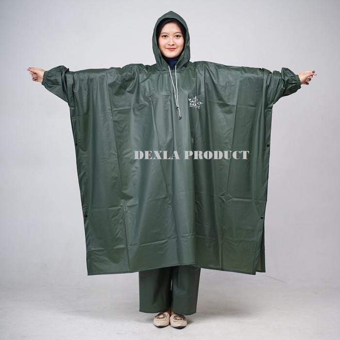 Jas Hujan KELELAWAR BERLENGAN BESAR DAN KUAT /JAS HUJAN PONCO BATMAN
