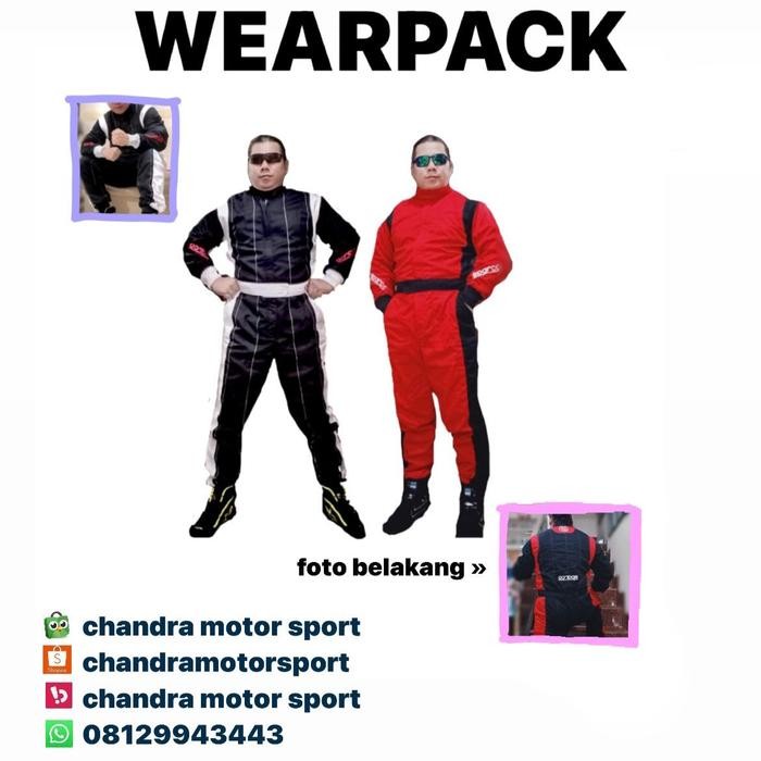 ASLI WEAACK / RACING SUIT / BAJU BALAP MOBIL [XL] READY STOCK