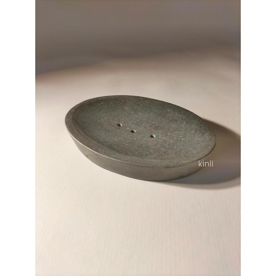 natural river stone soap dish soap holder tempat sabun batu alami