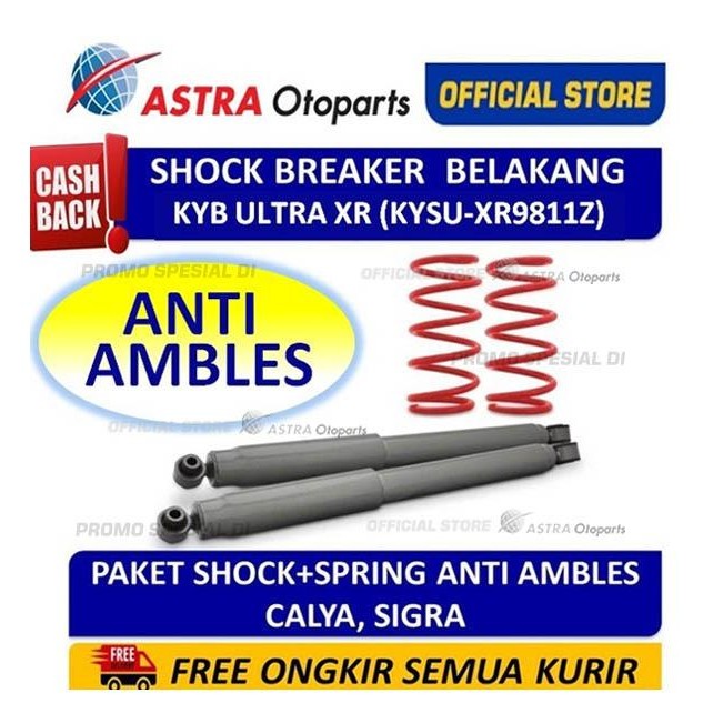 Ready Shock Belakang - Calya, Sigra - Ultra XR KYSU-XR9811Z (2016-On)