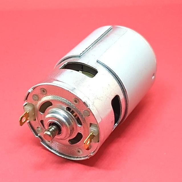 775 MOTOR CIRCLE SHAFT DC24V 13000R HI SPEED & TORQUE BRUSH MOTOR
