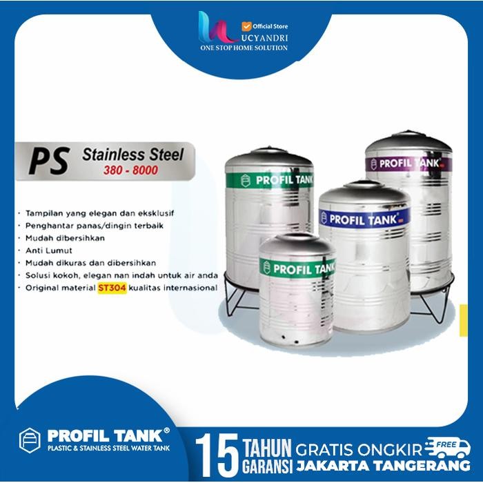 3s3c- Tangki Air Stainless Profil Tank Ps 2000
