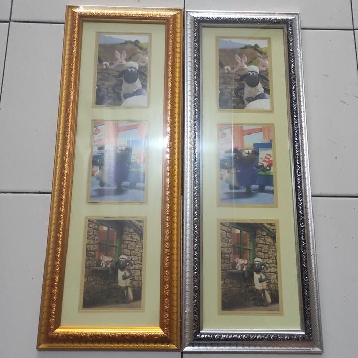 hw5f- Frame Foto/Bingkai Foto/Figura Foto Uk 4R 3 Susun