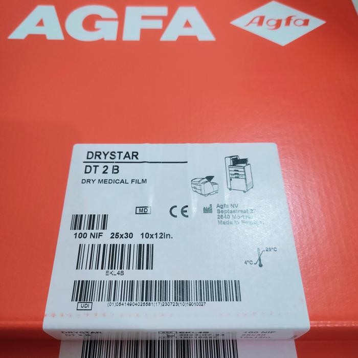 hw5f- Film Agfa Dt2B Dt-2B 10X12