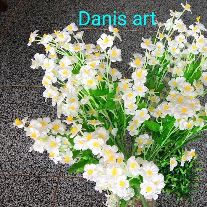 Bunga mini star/ mini star palsu/ bunga plastik/ bunga mini