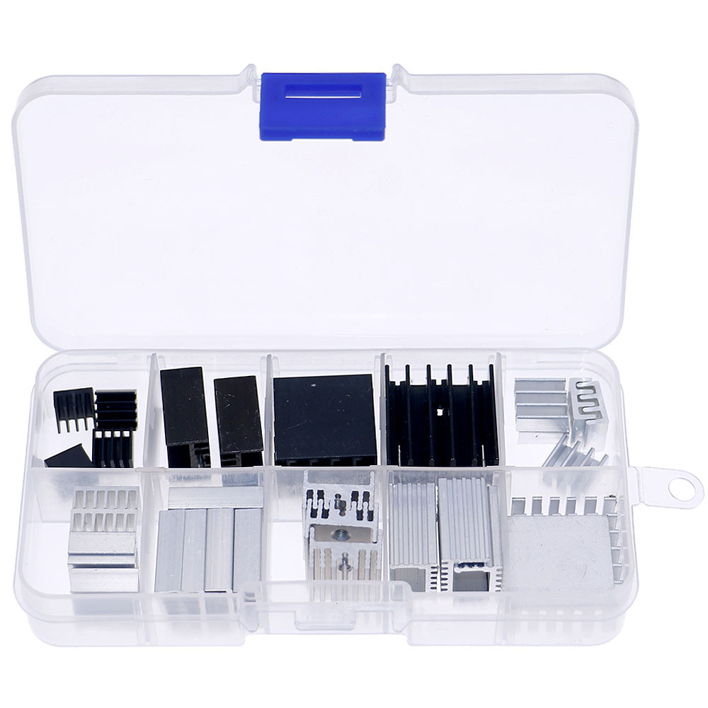 Casing Laptop 33pcs Heatsink Kit Cooler Heat Sink Cooling Raspberry Pi VRAM CPU GPU VGA IC Laptop LE