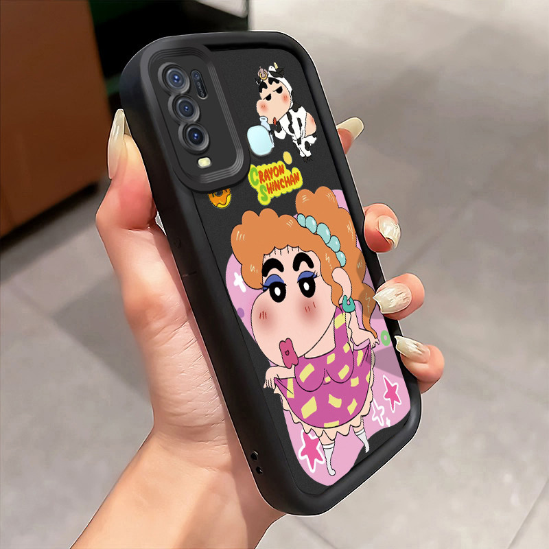 Casing Hp VIVO Y50 VIVO Y30 VIVO Y30i Case Casing Transformasi karakter anime pola HP Kasing Silikon