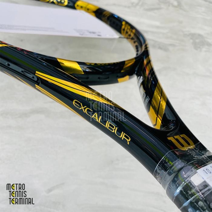 Wilson Excalibur BLX II 115 Black Gold 2024 Limited Edition Tennis Racket ( Raket Tenis Wilson