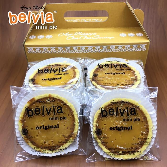TERLARIS Belvia Mini Pie Original Isi 12 per Box ( Pie Susu ) READY
