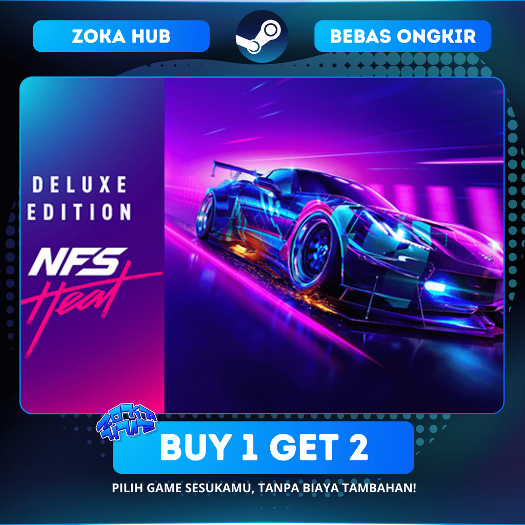 Need For Speed: Heat Deluxe Edition Steam Sharing | Offline | Lifetime