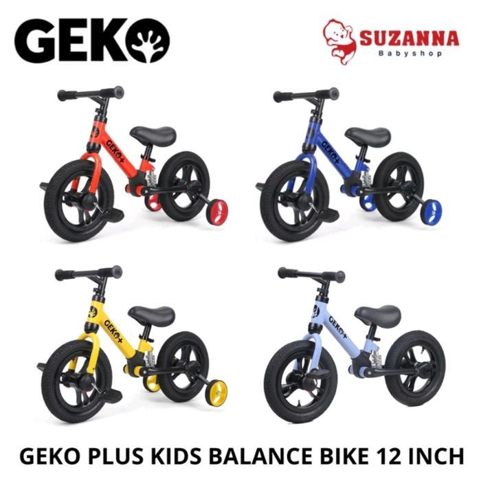 Geko Plus 4in1 Kids Balance Bike 12"
