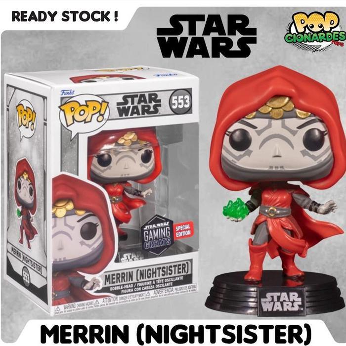 NEW FUNKO POP STAR RS JEDI: FALLEN ORDER - MERRIN NIGHTSISTER #553